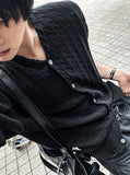 Museum Semi Over Short Sleeve Cardigan