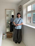 Monters Banding Balloon Wide Nylon Pants