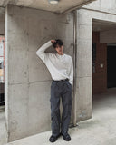 Forty Pigment Pintuck Wide Cargo Pants