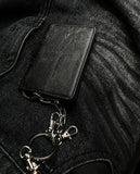 Vintage Wallet Keyring