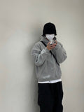 Unisex Alpaca Oversized Knitwear Bucket Hat