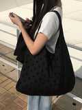 Popo Dot Big Shoulder Bag