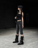 Sarah Capri Denim Pants