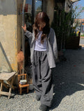 Hote Patch String Cut Wide Pants