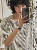 Ronnie Snap Stripe Short Sleeve T-Shirt