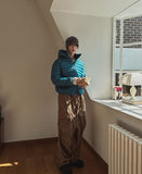 Melty Rivet Corduroy Wide Pants