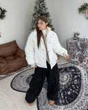 Nence Big Cargo Brushed Balloon Pants