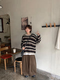 Sakki pin tuck wide cotton pants