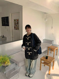 Morinve quilted toggle padded jumper