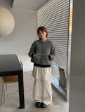 [BAONHAUS] Ricotts Banding Corduroy Skirt Pants