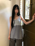 Dine Mesh Double Sleeveless