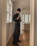 Vir Center Crease Garment Bootcut Denim