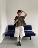 Kyudori Summer Cargo Banding Bermuda Pants