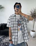Kaylee Checkered Short-Sleeved Shirt