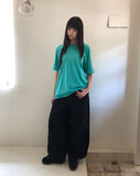 [Unisex] Ricket Back Eyelet Short Sleeve T-shirt
