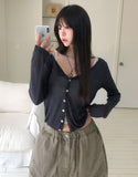 Formica Oval Leather Strap Necklace