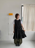 [unisex] U-Tance Summer Banding Balloon Wide Pants