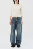 (W) Siss Washed Denim