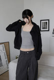 Halterneck cap slim sleeveless