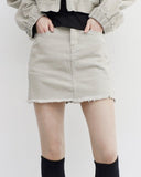 Sie Cotton Short Skirt