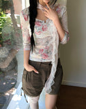 Vernal Color Frill Scarf