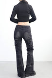 Fix Crop Hoodie Zip-Up