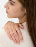 Essence Silver (W) Luxe Full Pave Ring