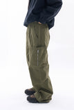 Arcana zipper cargo wide pants