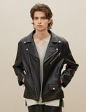 Lambskin Snap Rider Jacket