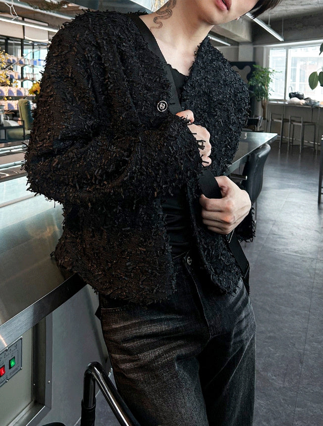 COSYHARU】Classical Tweed Jacket