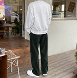 Venti Corduroy Pleats Banding Pants