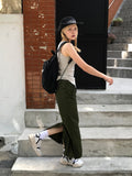 PIGMENT SLIT SLEEVELESS