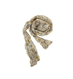 Mori Flower Wrinkle Scarf