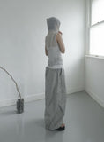 Utility Check Cargo Balloon Pants