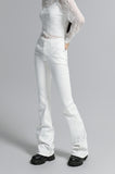Marker Patch Bootcut Pants