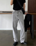 Shadow Gray Wide Denim