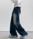 Opal Side Washing Wide Denim