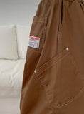 [unisex] Tilk Stitch Banding Cargo Bermuda Pants