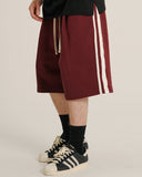 Side Track One-Tuck Half Pants