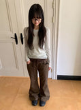 Filles Rivet Shibori Banding Bootcut Pants