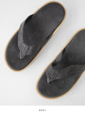 Suede Flip Flops