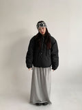 Wilke Cut Banding Long Skirt
