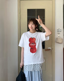 Milforce Tomato Printing Short Sleeve Tee
