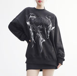 Smoke Printed Sweatshirt