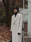 Melfis double maxi wool coat