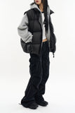 Dimension 2-way zip-up down vest