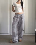 Mirop One-Tuck Fleece Two-Way Wide Pants