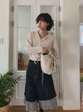 Into summer see-through linen cardigan