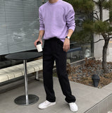 Feed one tuck wide slacks