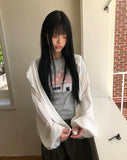 Okyu See-Through Hood Zip-Up